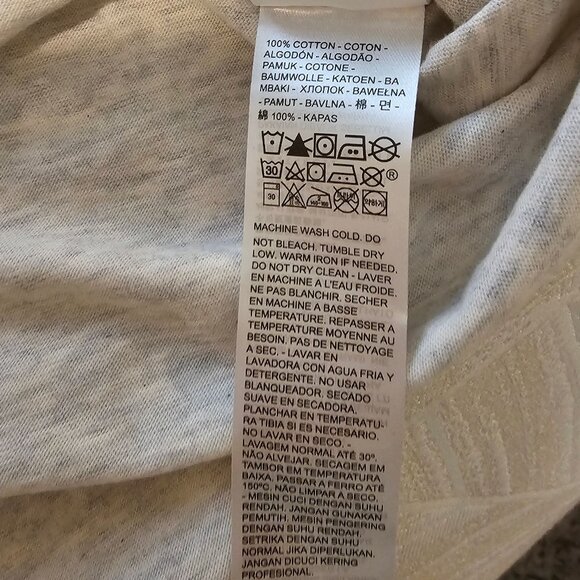 !!!NWT!!! Levi’s Light Gray Equality Tank, Large - Picture 7 of 7